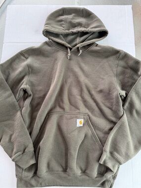 Carhartt Olive Hooded Pullover Sweatshirt